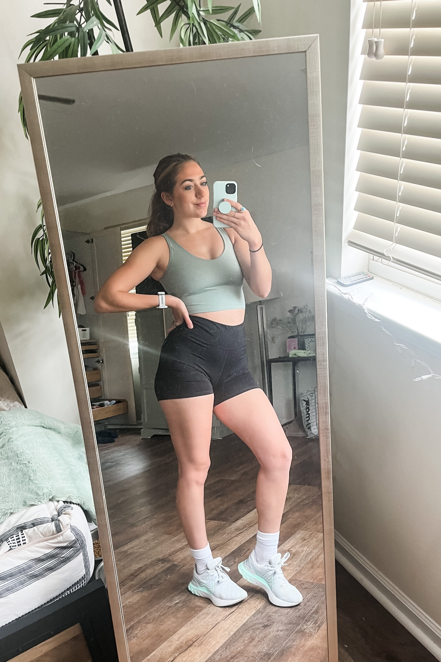 Spring workout outfit. Best workout tank (size M)! 

#LTKunder50 #LTKfit #LTKFind