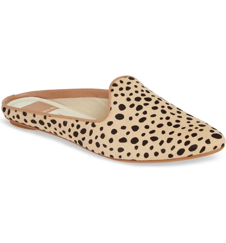 Grant Genuine Calf Hair Flat Mule | Nordstrom