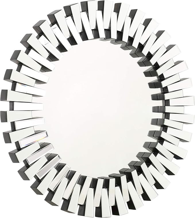 Christopher Knight Home Elaina Circular Wall Mirror, Clear / Mirror | Amazon (US)