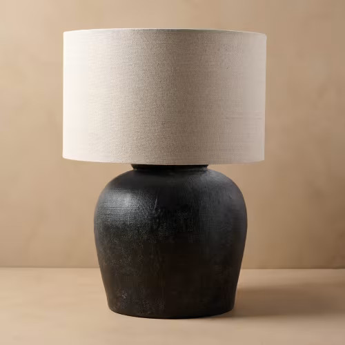 Charcoal Greenleigh Oversized Table Lamp | Magnolia