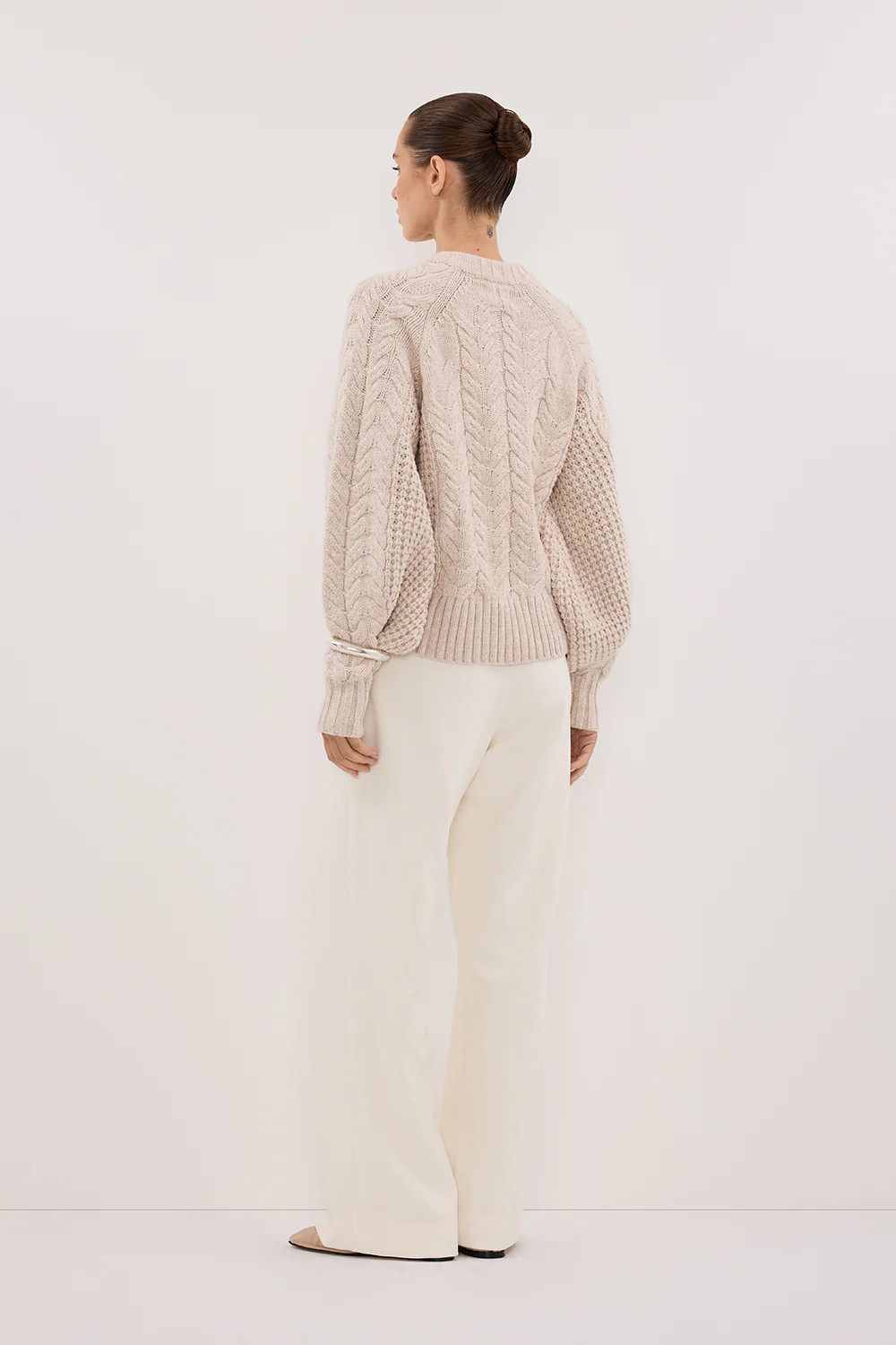 CELINE CREAM PANT | DISSH