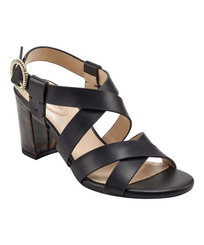Bandolino | Black Colleen Cross-Strap Pump - Women | Zulily