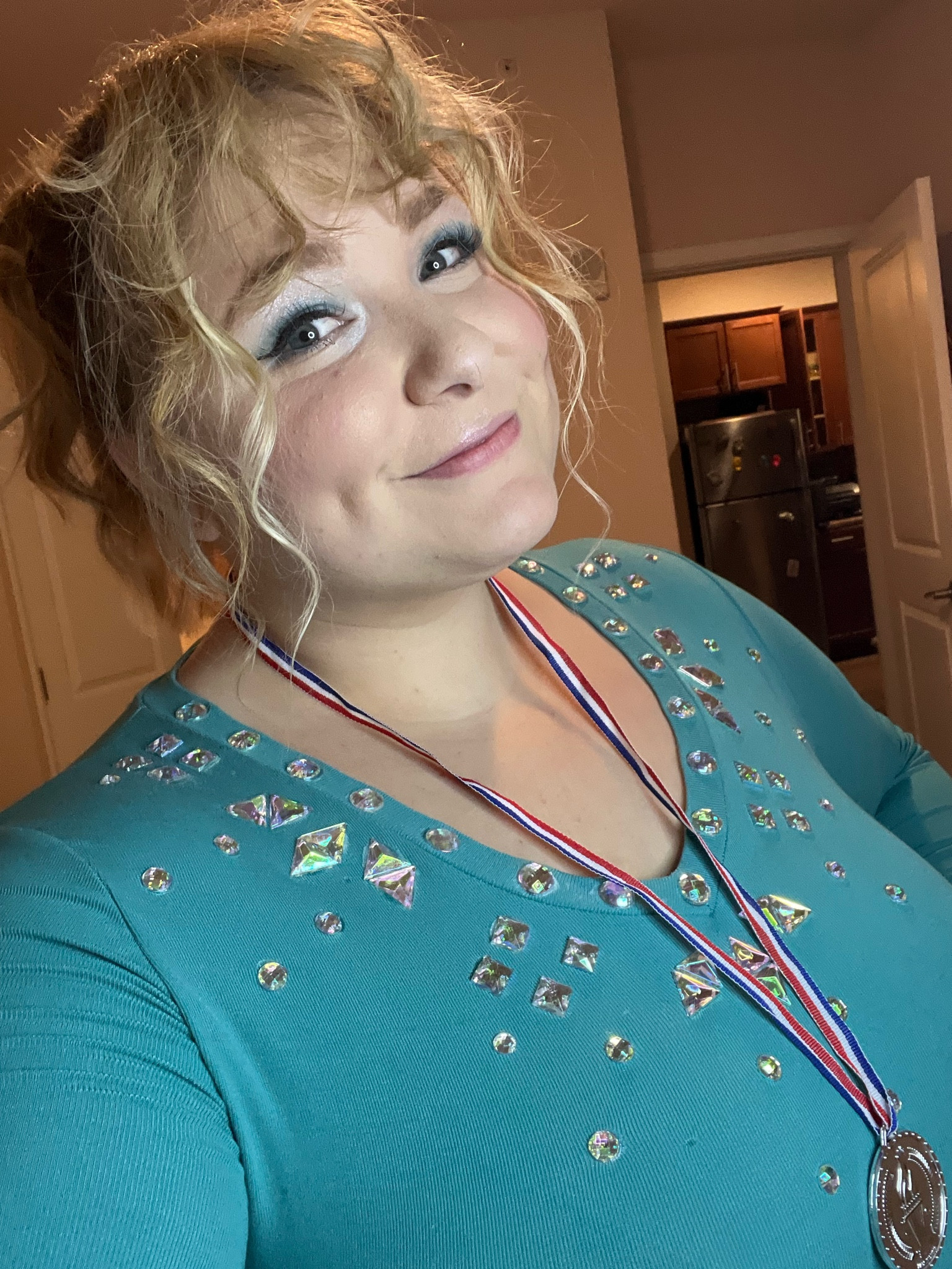 OK, do you believe this is a bang piece and not my real hair?? Literally made the whole Tonya Harding look! 

#LTKparties #LTKbeauty #LTKplussize