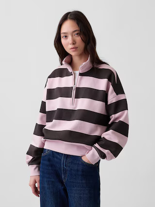 VintageSoft Oversized Half-Zip Wedge Pullover | Gap (US)