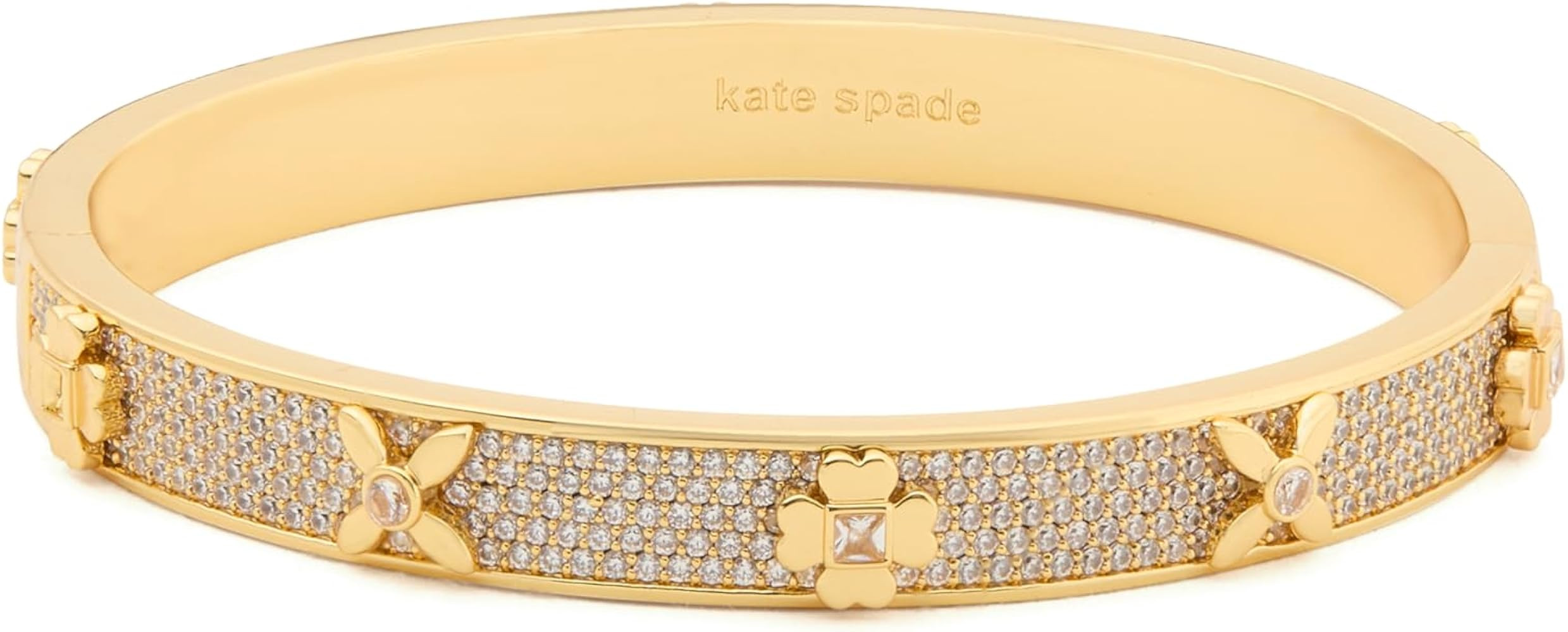 kate spade new york Heritage Bloom Hinged Bangle | Amazon (US)