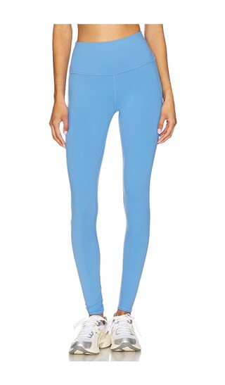 alo High-waist Airbrush Legging in Baby Blue. - size S | Revolve Clothing (Global)