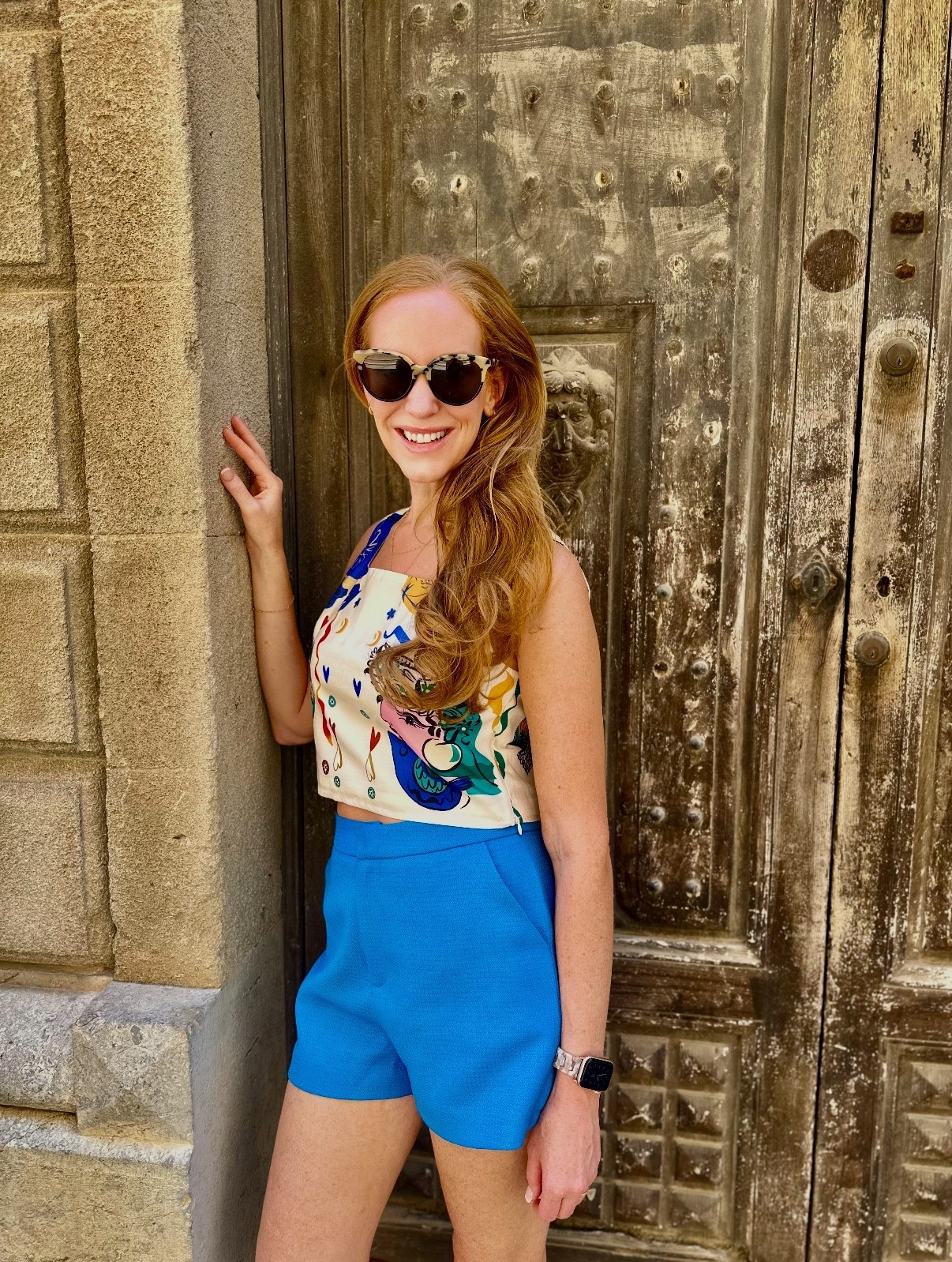 I combined 2 sets from Commence for this outfit today! I love these blue shorts with the vest and the fun pants and tank! 

#LTKTravel #LTKFindsUnder100 #LTKStyleTip