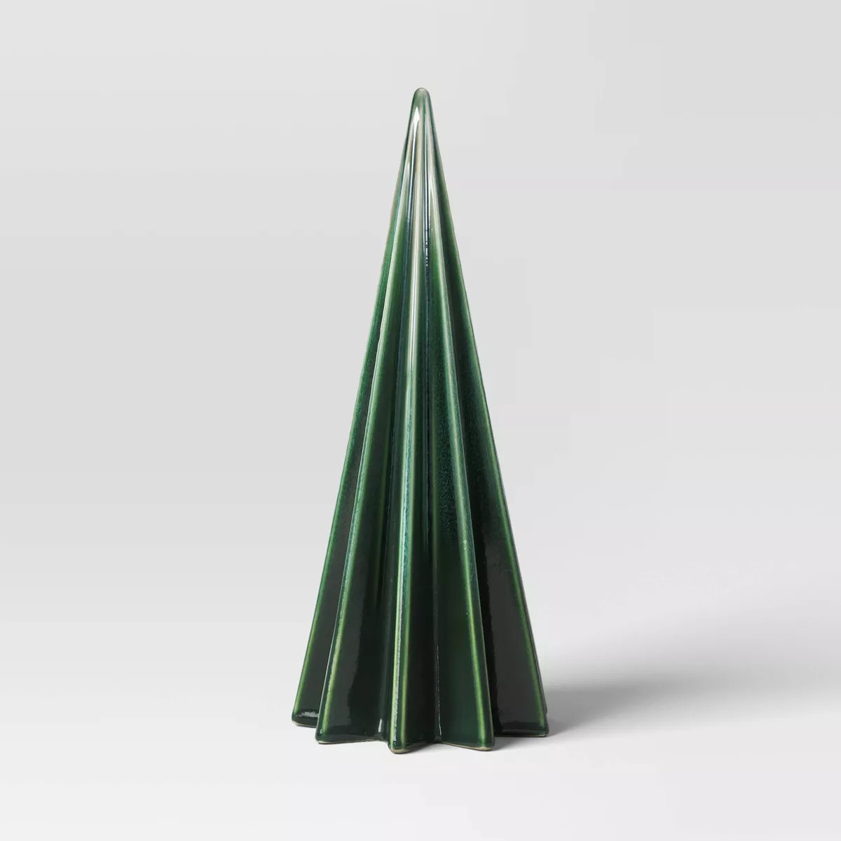 Christmas Large Green Faceted Ceramic Tree - Threshold™ | Target