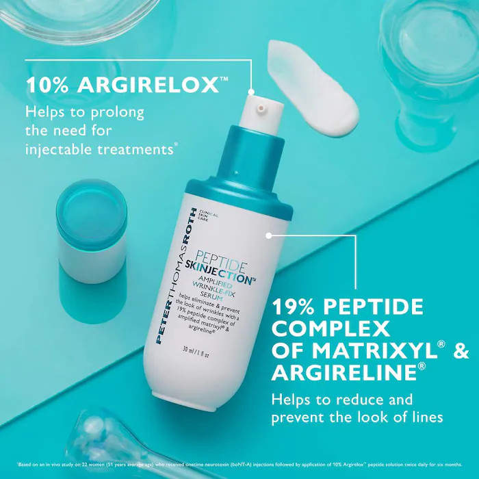Peptide Skinjection™ Amplified Wrinkle-Fix Refillable Serum | Sephora (US)