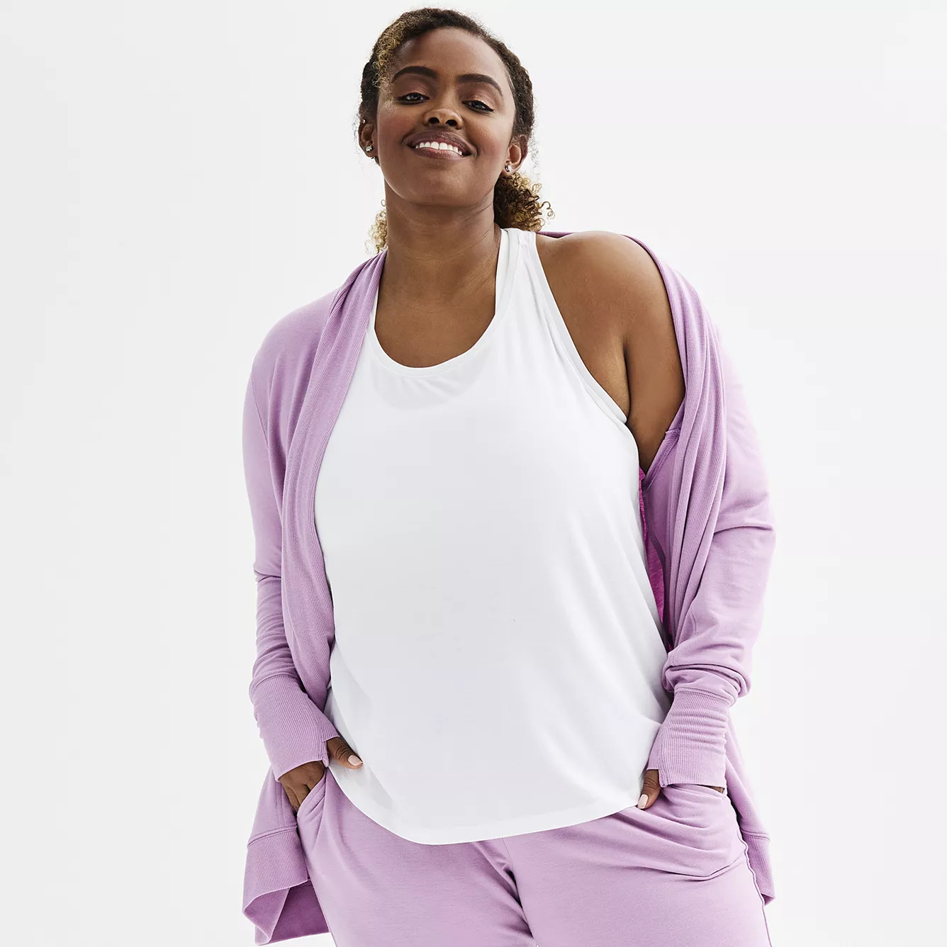 Plus Size Tek Gear® Essential Racerback Tank Top | Kohl's
