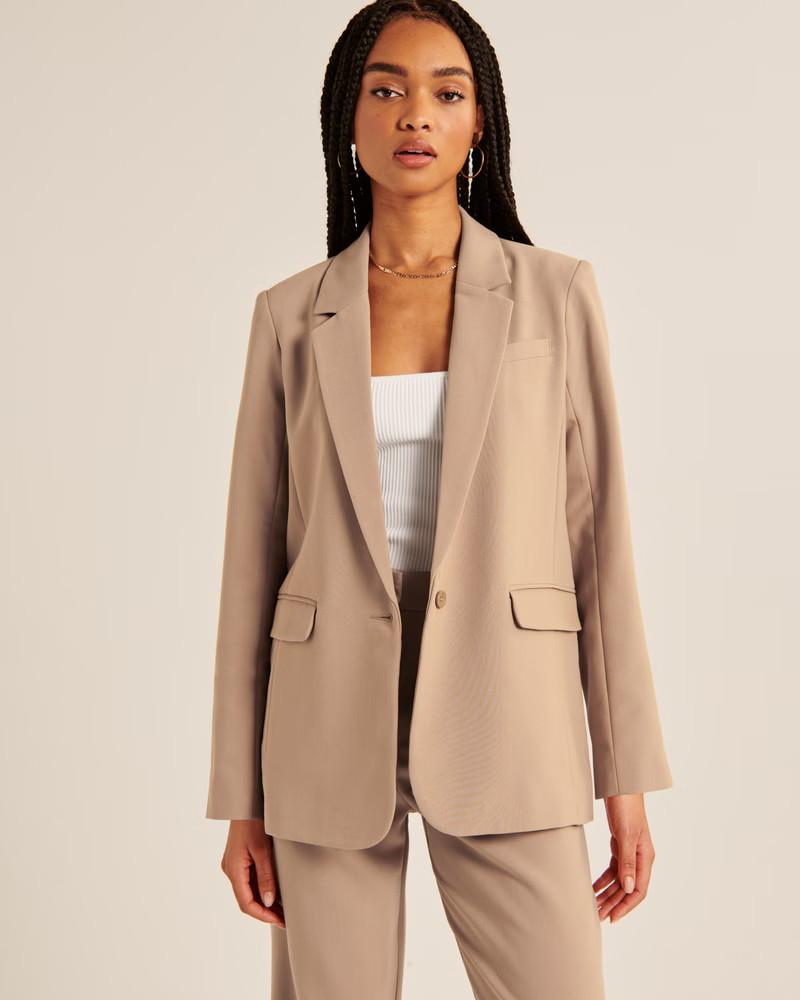 Classic Suiting Blazer | Abercrombie & Fitch (US)