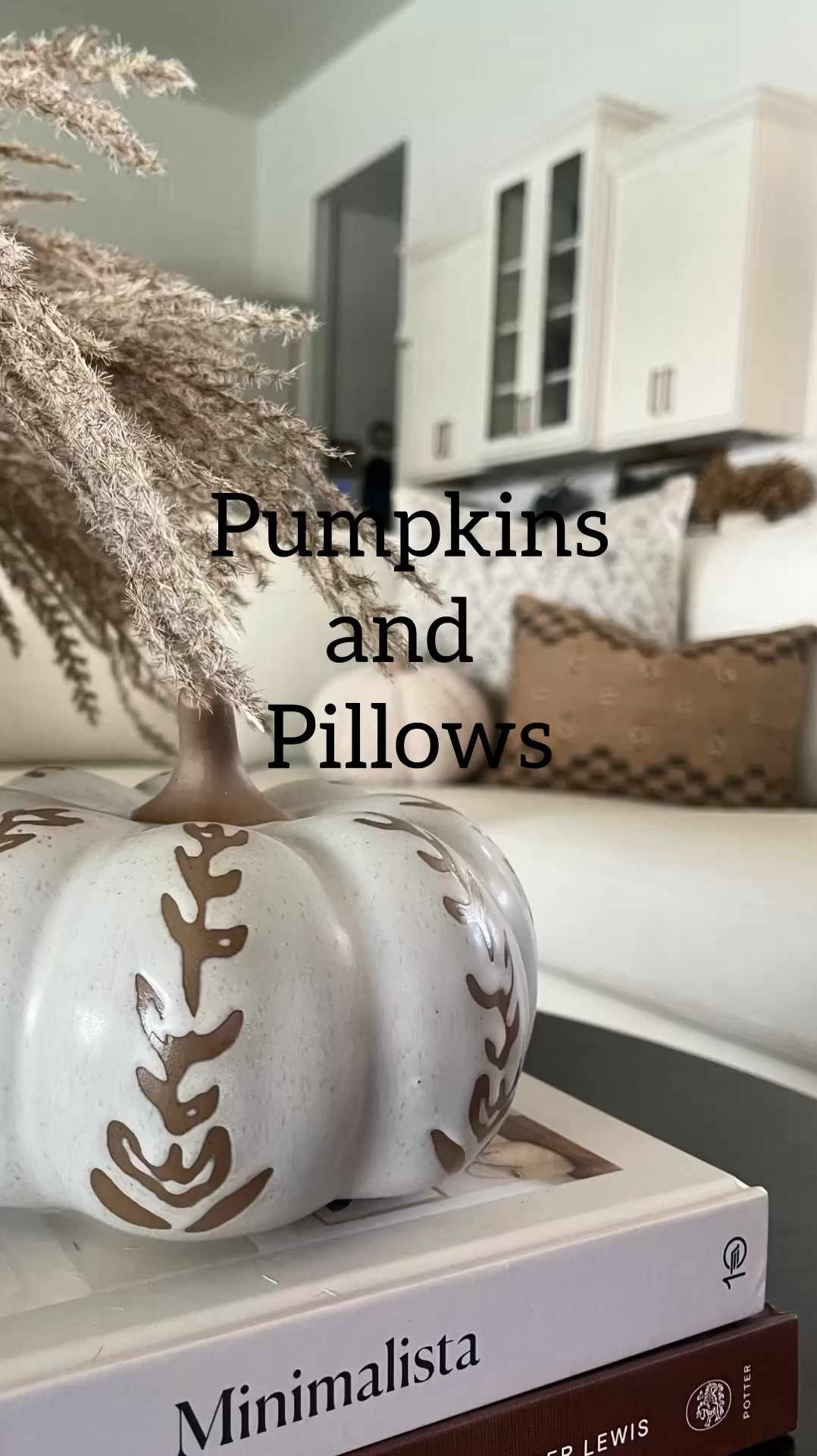 

Pumpkins and Pillows
Neutral pumpkins, fall pillows, transitional home, modern decor, amazon find, amazon home, target home decor, mcgee and co, studio mcgee, amazon must have, pottery barn, Walmart finds, affordable decor, home styling, budget friendly, accessories, neutral decor, home finds, new arrival, coming soon, sale alert, high end look for less, Amazon favorites, Target finds, cozy, modern, earthy, transitional, luxe, romantic, home decor, budget friendly decor, Amazon decor #target #ltkfindsunder50 #ltkhome #ltkseasonal