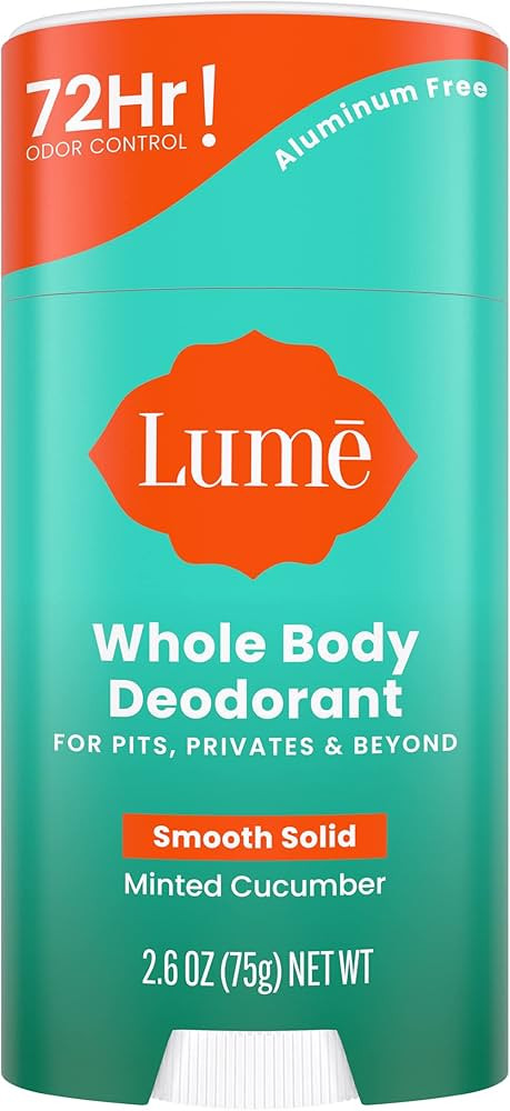 Lume Smooth Solid Stick - 2.6 Ounce (Minted Cucumber) | Amazon (US)