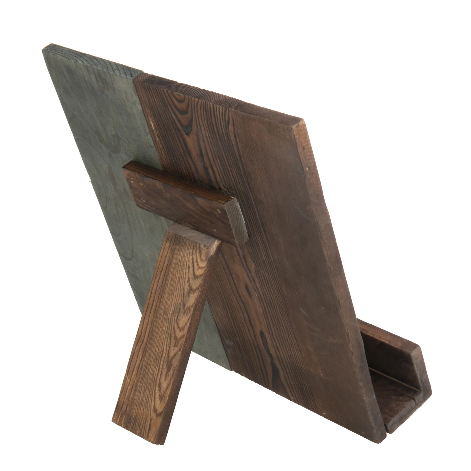 Rustic Wood Countertop Book Stand | Wayfair North America