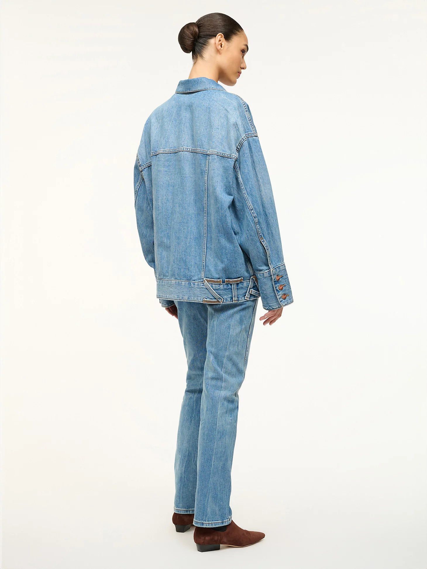 Wrangler + STAUD The Biggest Jean Jacket | Wrangler