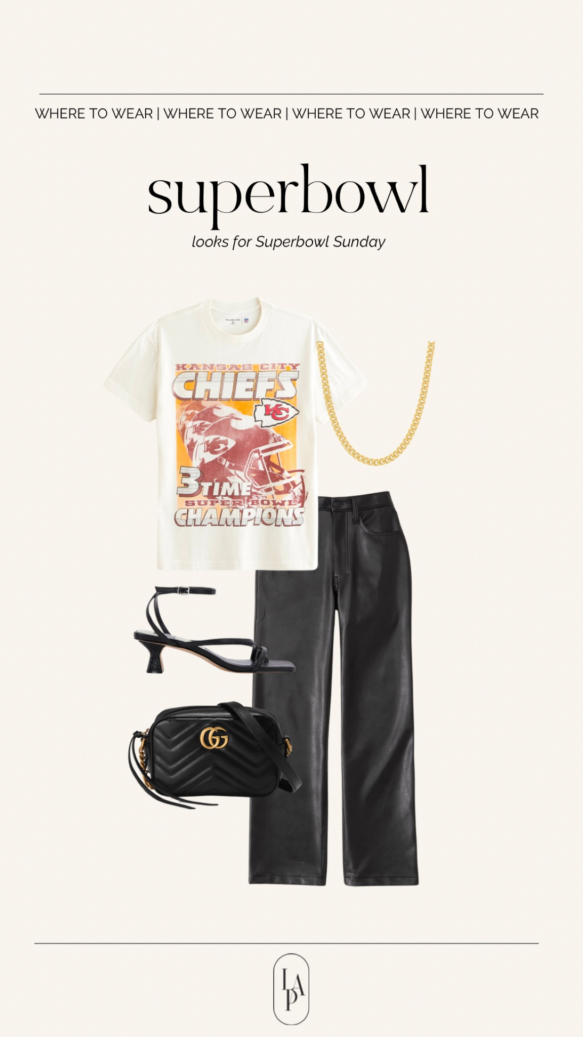 Super Bowl Sunday looks! 