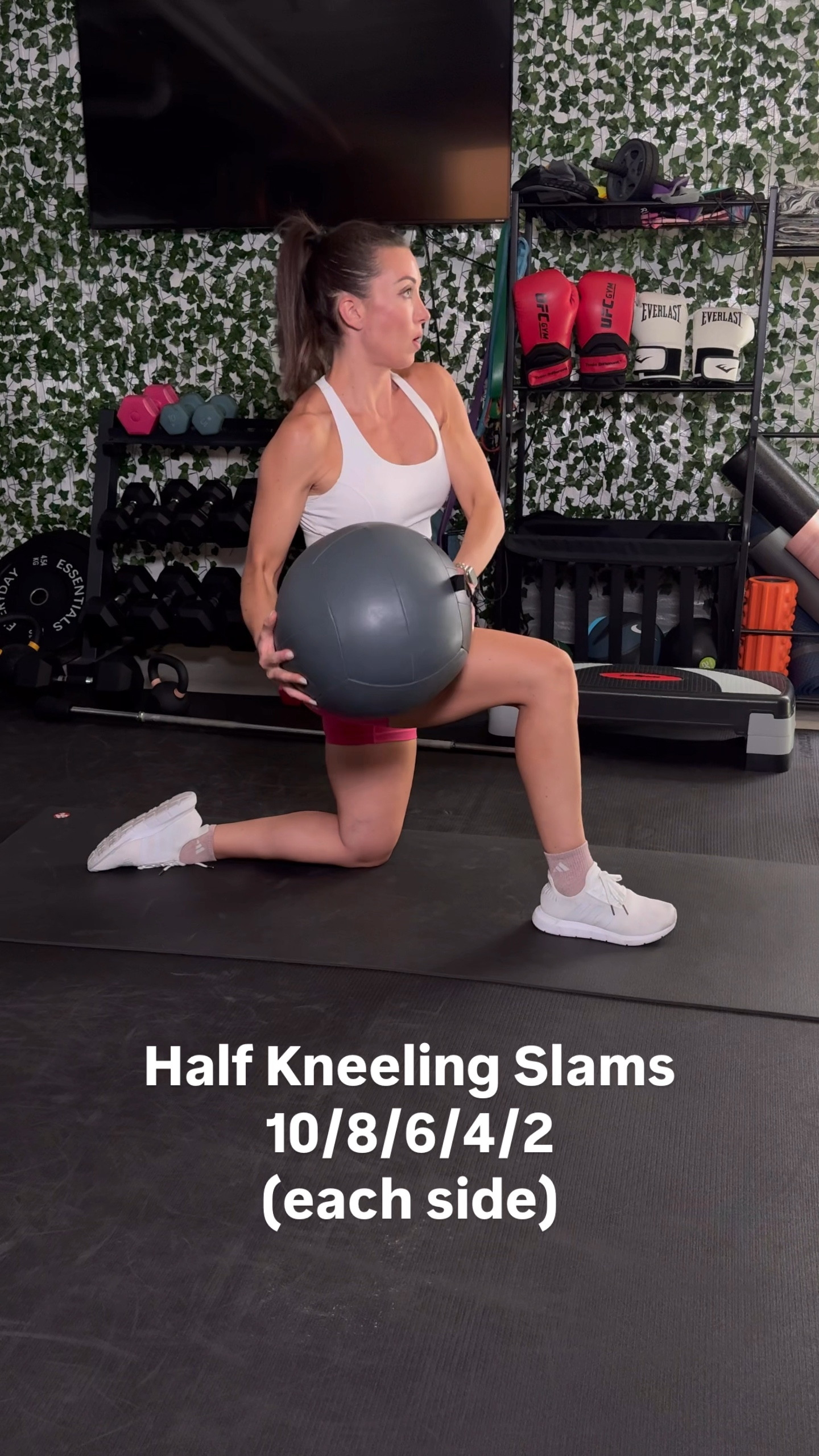 Another great addition to the home gym!
Cheaper than a lot of brands but still good quality and durable! 
Med/Slam ball workouts are one of my favorites, options are just endless! 

#LTKActive