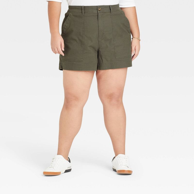 Women's High-Rise Utility Shorts - A New Day™ | Target