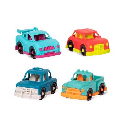 B. toys -  4 Mini Toy Vehicles - Happy Cruisers | Target