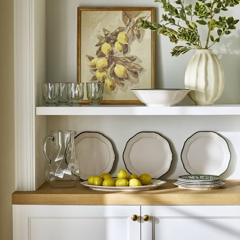 New studio McGee kitchen accessories at Target! Shop pretty glassware, pitcher, plates, vases, Artwork, pedestal basket and more home decor accessories. Free shipping. 

#LTKStyleTip #LTKHome #LTKFindsUnder50