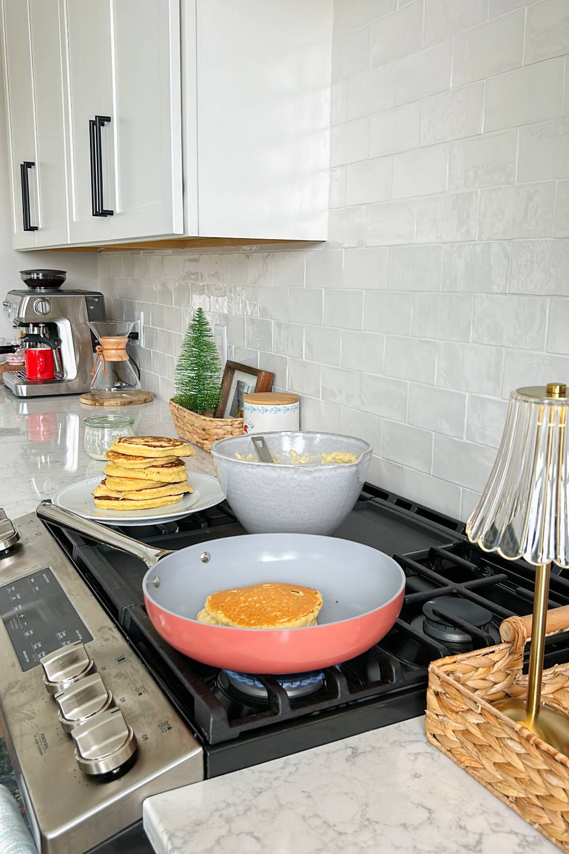 Code LITTLEBITTAKITCHEN for 10% off Caraway Pans!