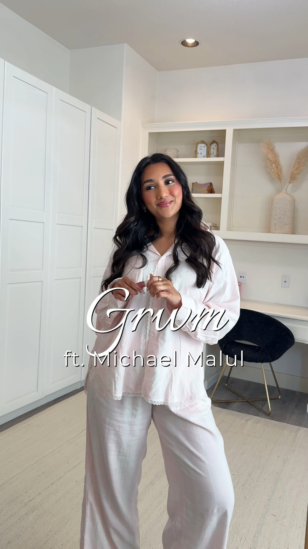 Best finishing touch for date night or girls night  is @michaelmalullondon 💕✨🪩#michaelmalulpartner #galentines #vday #grwm 