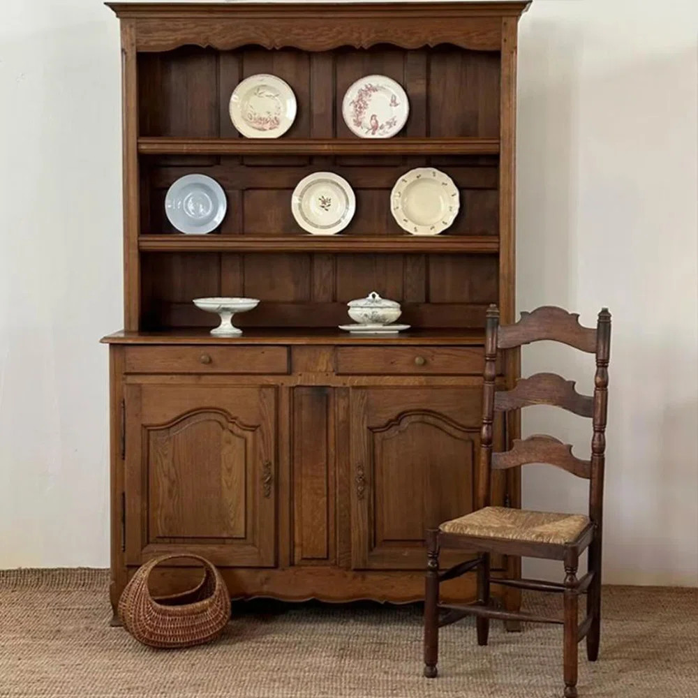 French vintage oak sideboard | Wayfair North America