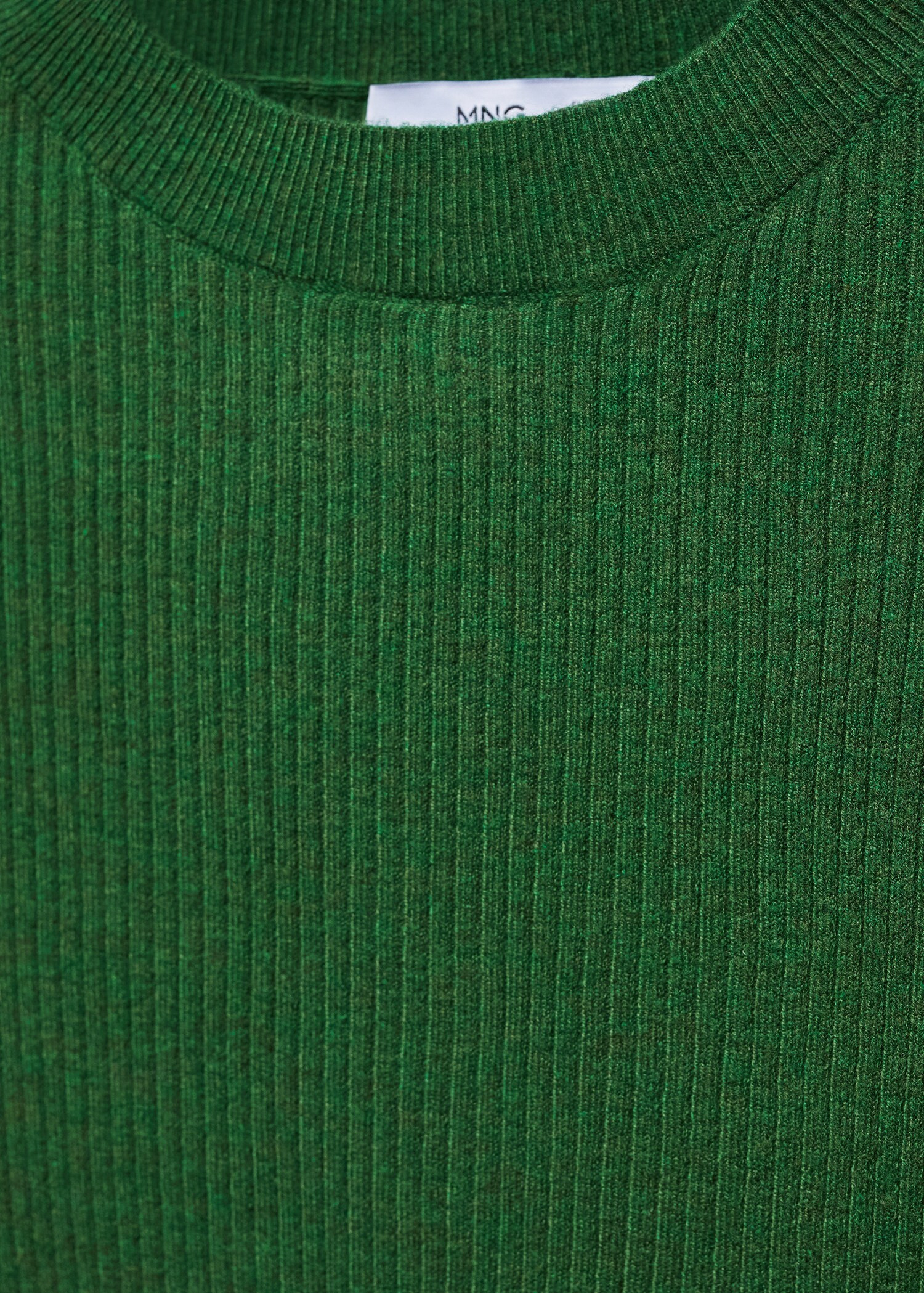 Ribbed round-neck sweater  - Woman | MANGO Canada | Mango Canada
