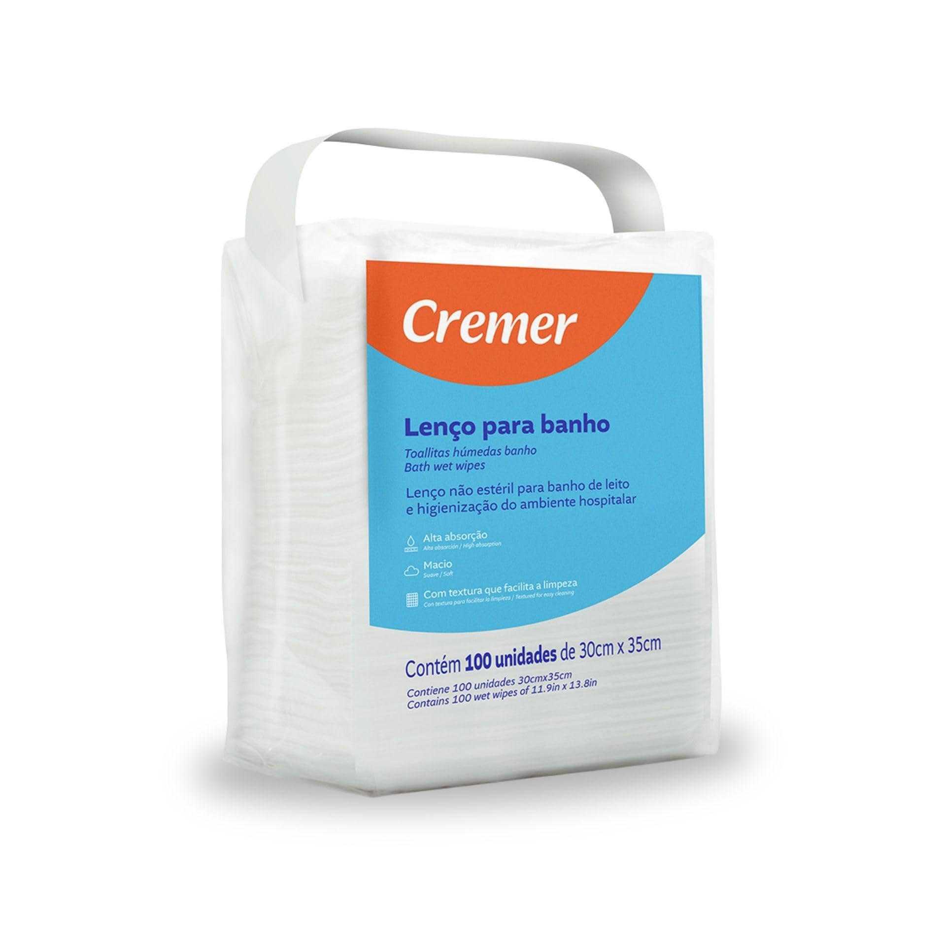 Lenço De Banho Cremer Pacote Com 100 Unidades | Amazon (BR)