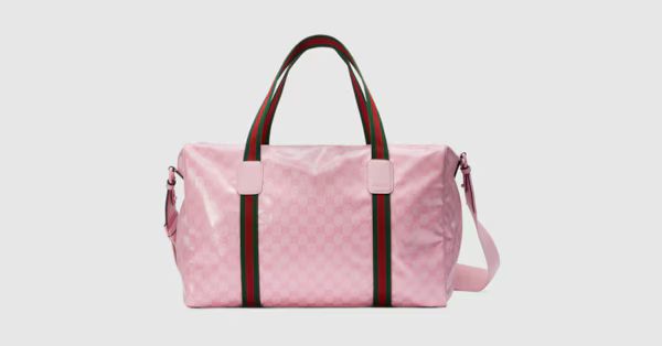 Large duffle bag with Web | Gucci (US)