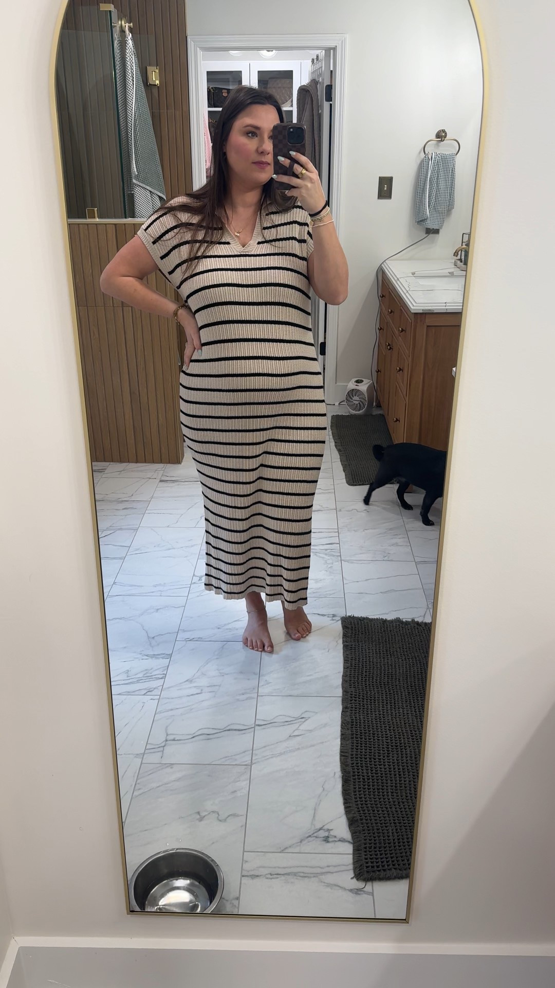 Coziest stretchy dress! 

#LTKootd #LTKBump #LTKgrwm