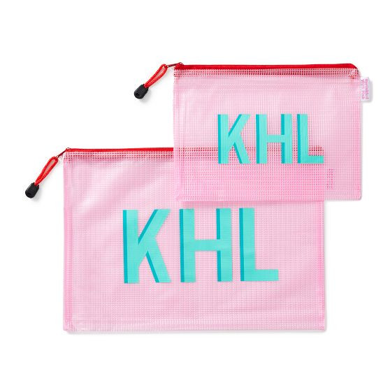 Poolside Clear Pouch, Set of 2 | Mark and Graham