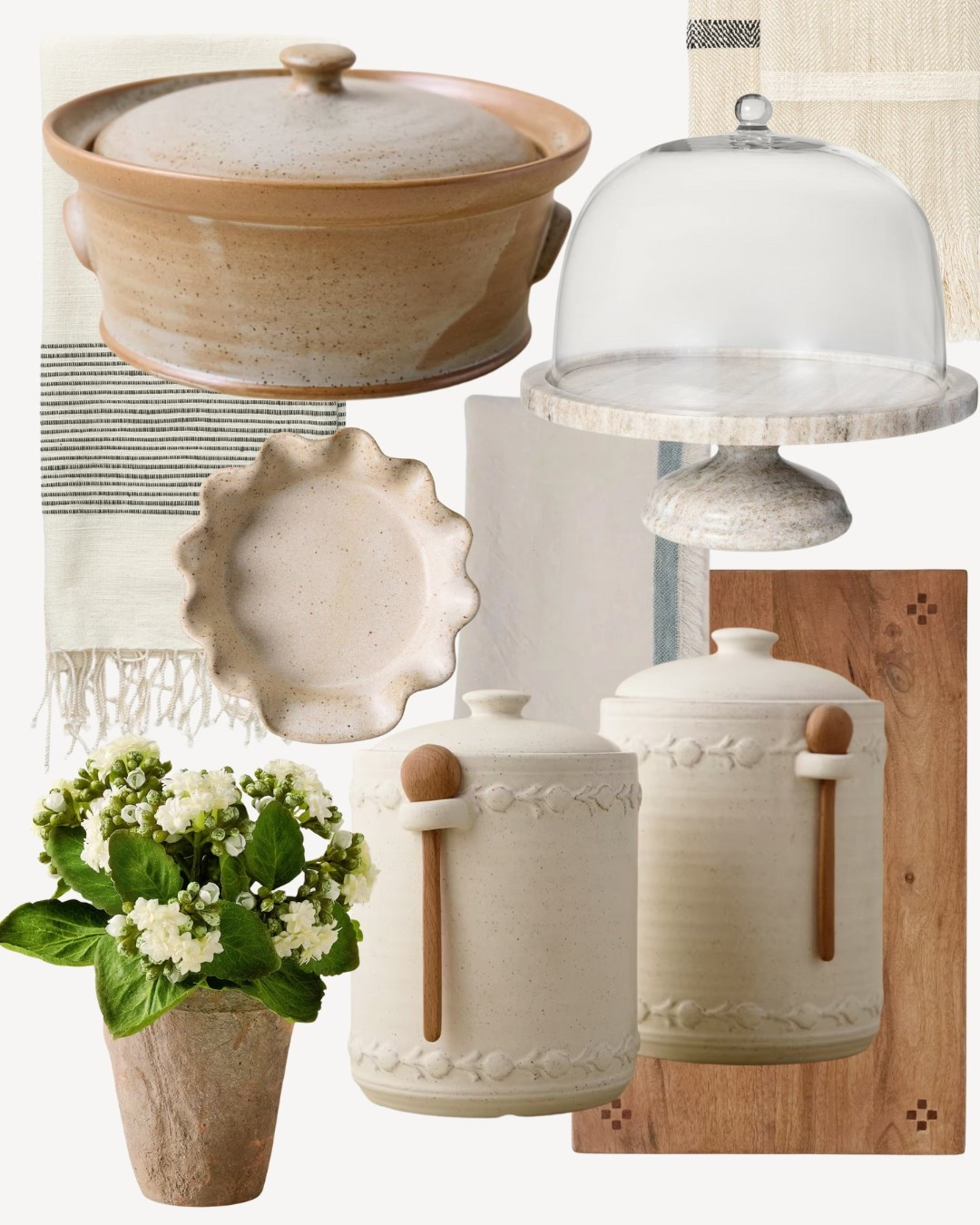 French farmhouse kitchen for spring kitchen decor

#LTKFindsUnder100 #LTKHome #LTKSeasonal