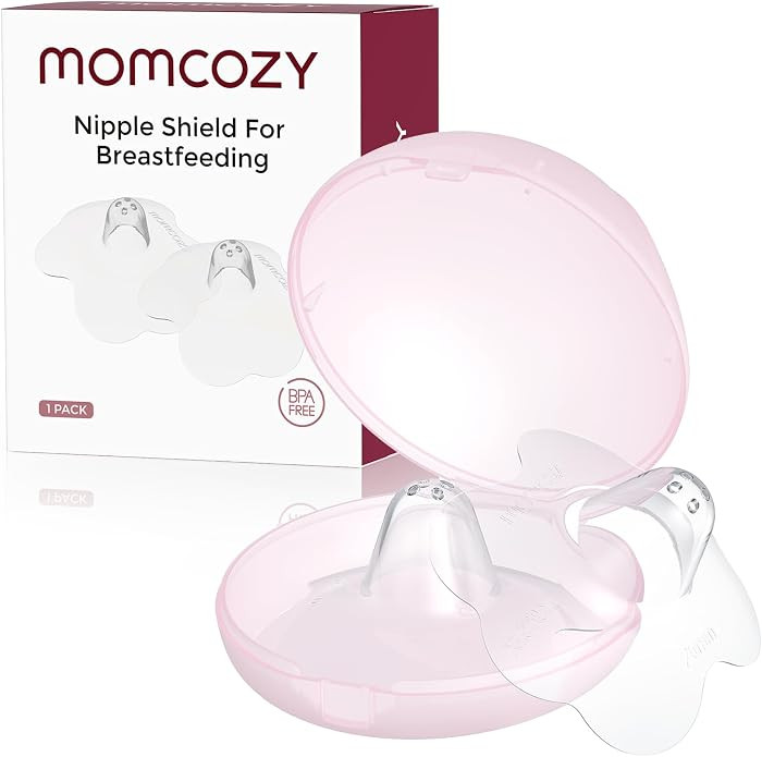 Momcozy Nipple Shield, Floral Contact Nipple Shield (1 Pair, 20mm) | Amazon (US)