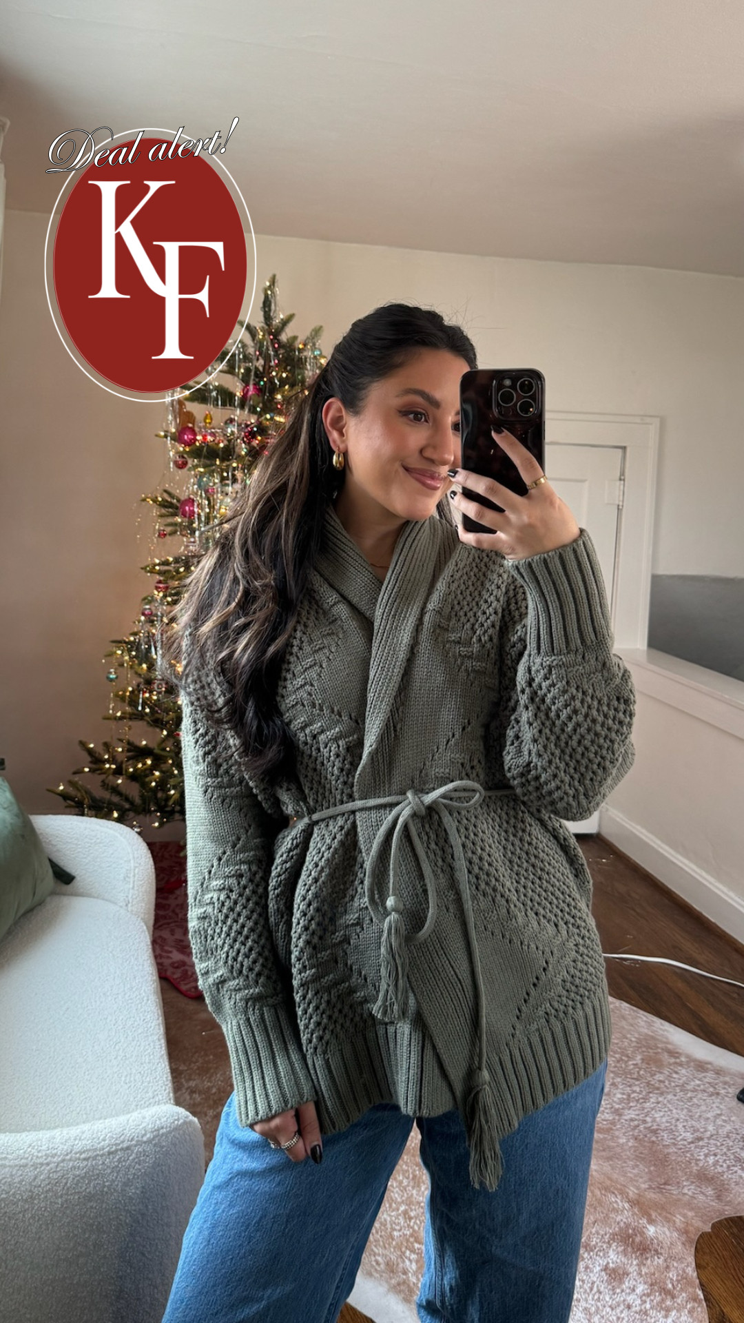 Knit wrap cardigan! This is so cozy and great for layering in the winter. Comes in other colors

Stack code “CYBERAF”

I’m in size small!

#LTKHoliday #LTKCyberWeek #LTKootd