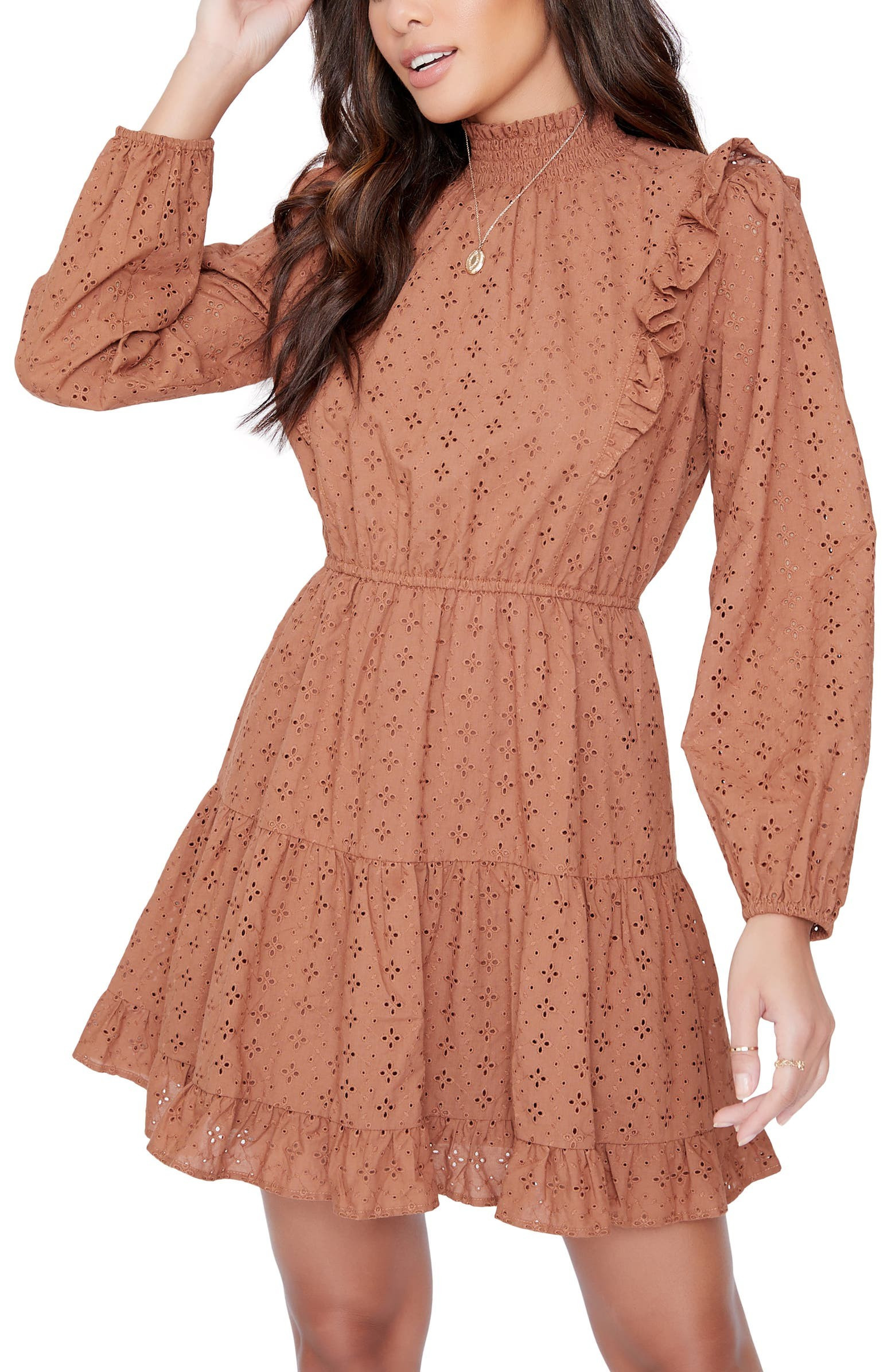 Sunday Funday Long Sleeve Minidress | Nordstrom | Nordstrom