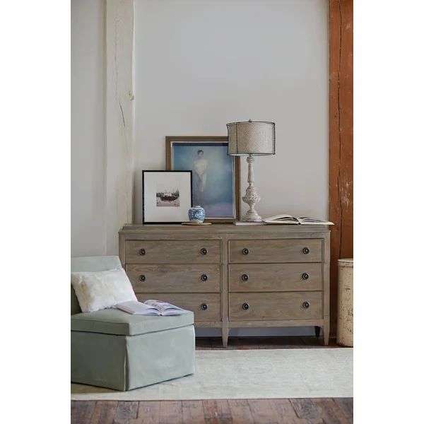 Auberge 6 Drawer Double Dresser | Wayfair North America