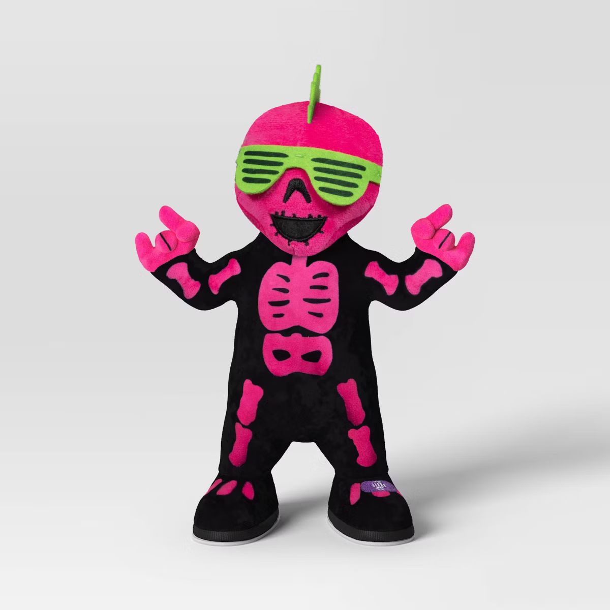 Skeleton Plush Punk Rocker Halloween Decorative Prop - Hyde & EEK! Boutique™ | Target