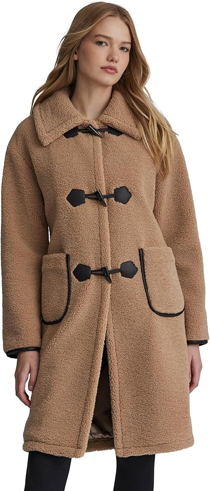 NVLT womens Nvlt Women's Berber Toggle Coat | Amazon (US)