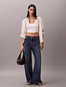 Wide Leg Jeans | Calvin Klein | Calvin Klein (US)