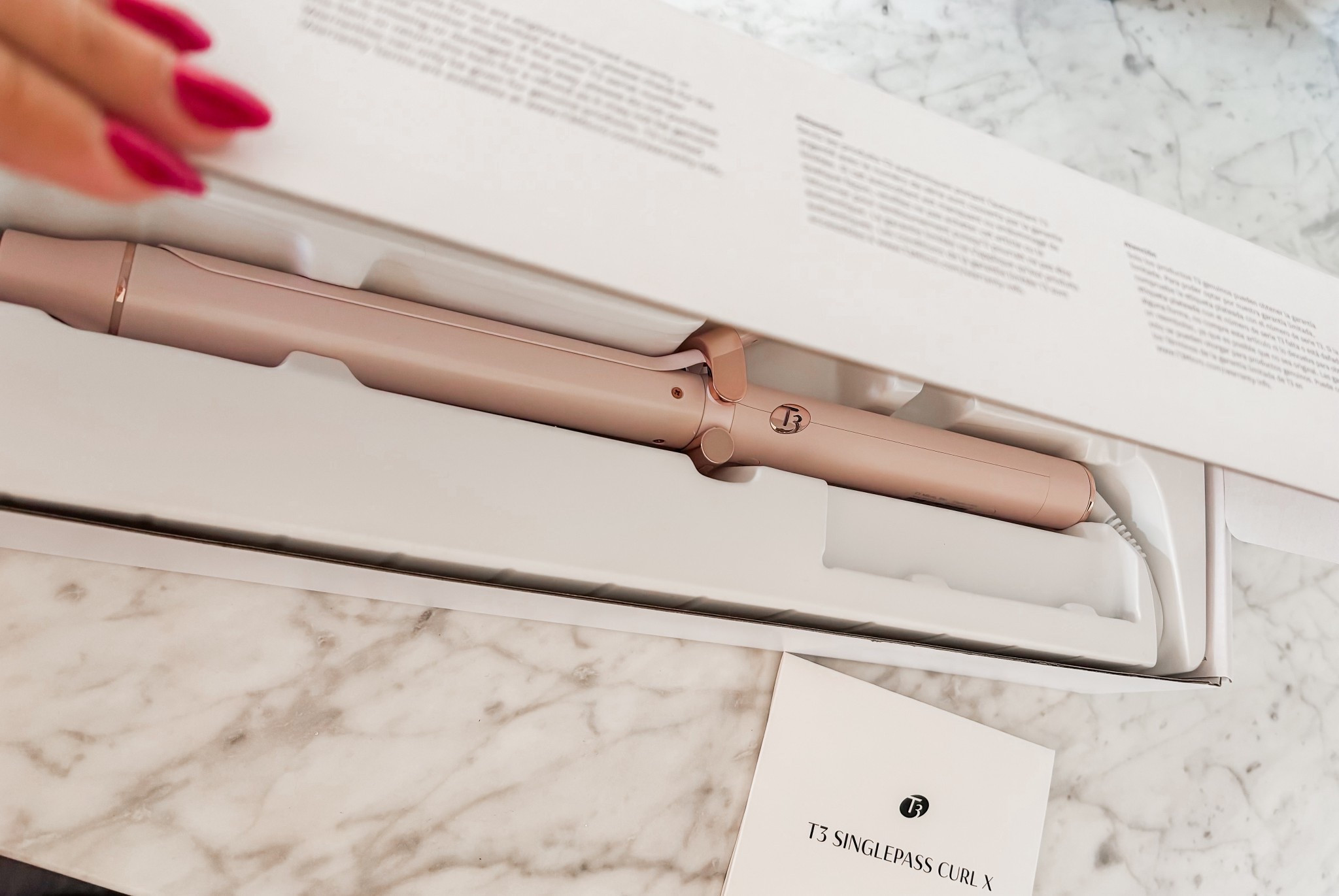 T3 curling iron in satin blush and it’s on sale! My old one lasted YEARS 

#LTKSaleAlert #LTKBeauty