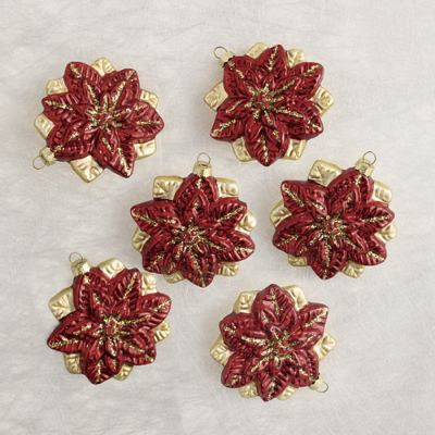 Christmas Morning Ornament Collection: Handcrafted 54-Piece Glass Set with Ribbon Hangers | Frontgate