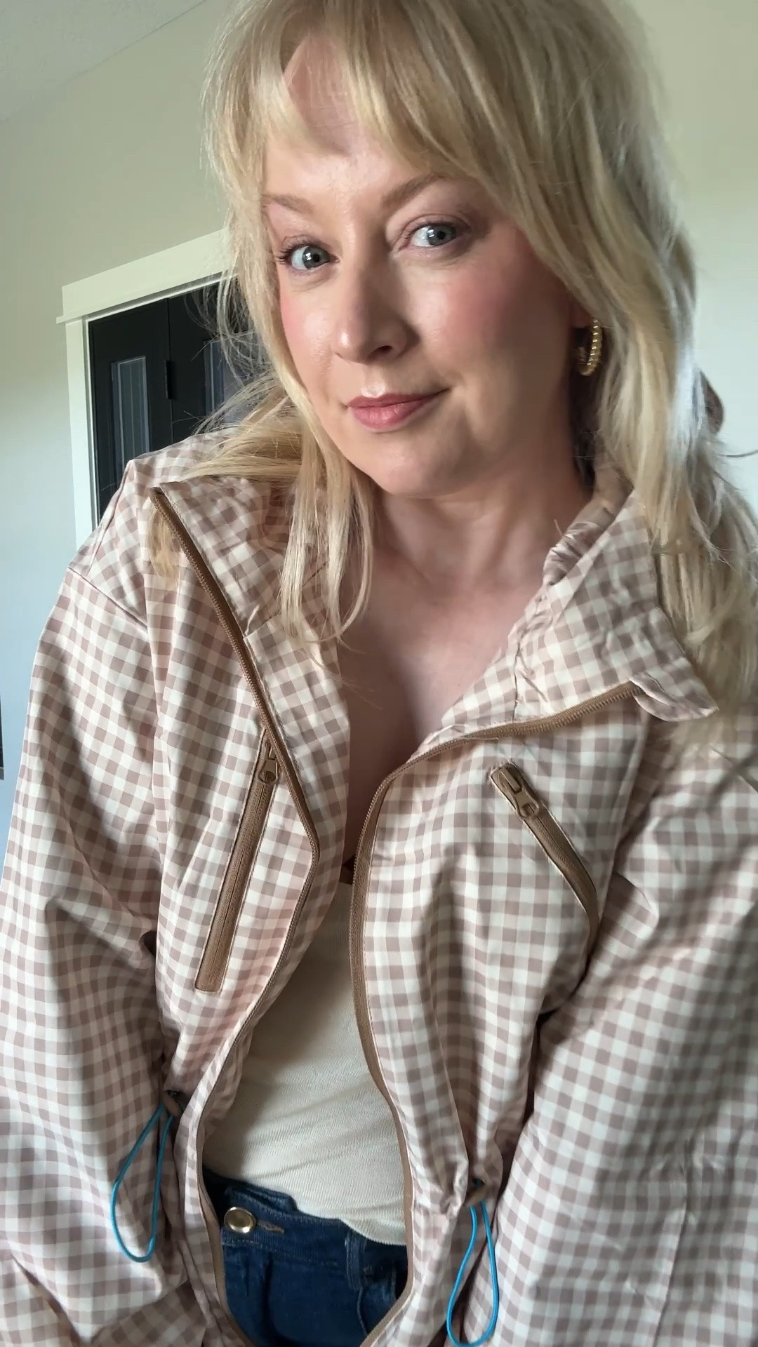The cutest gingham rain jacket. Love this color for #hocspring or #hocautumn. Comes in lots of other colors as well.

#LTKTravel