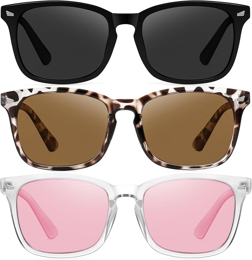 Ougenni Sunglasses for Women Men Vintage HD Vision Women Sunglasses Classic Retro UV Protection L... | Amazon (US)