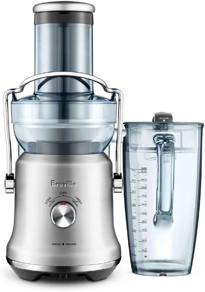 Breville Juice Fountain Cold Plus Juicer, BJE530, Brushed Stainless Steel, 70 fl oz | Amazon (US)