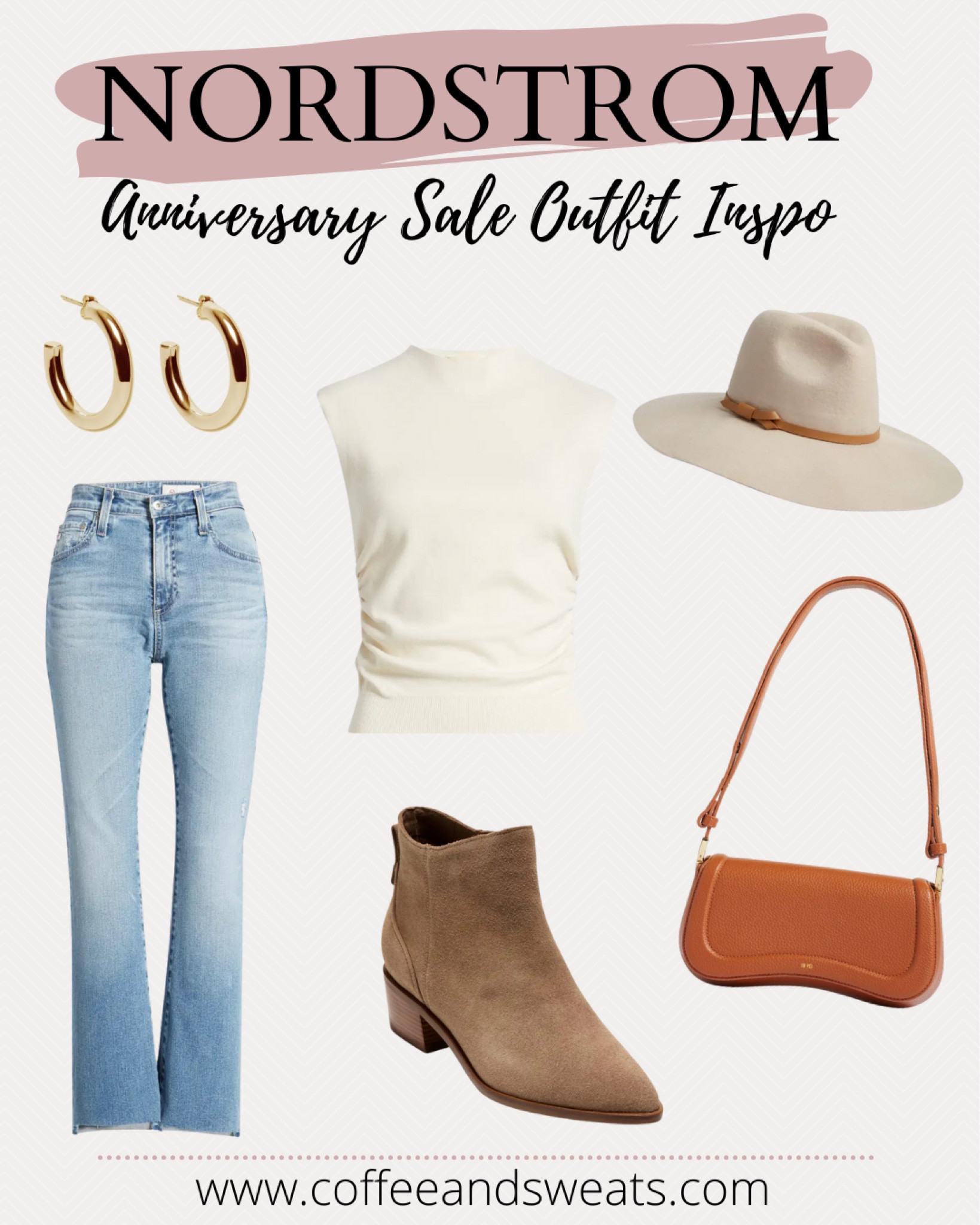 All pieces are on sale during the #nordstrom anniversary sale. 
#outfitinspo #outfit #hat

#LTKOver40 #LTKxNSale #LTKMidsize