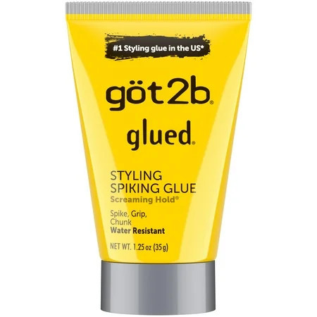 Got2b Glued Hair Styling Spiking Gel, 1.25 oz Trial & Travel Size | Walmart (US)