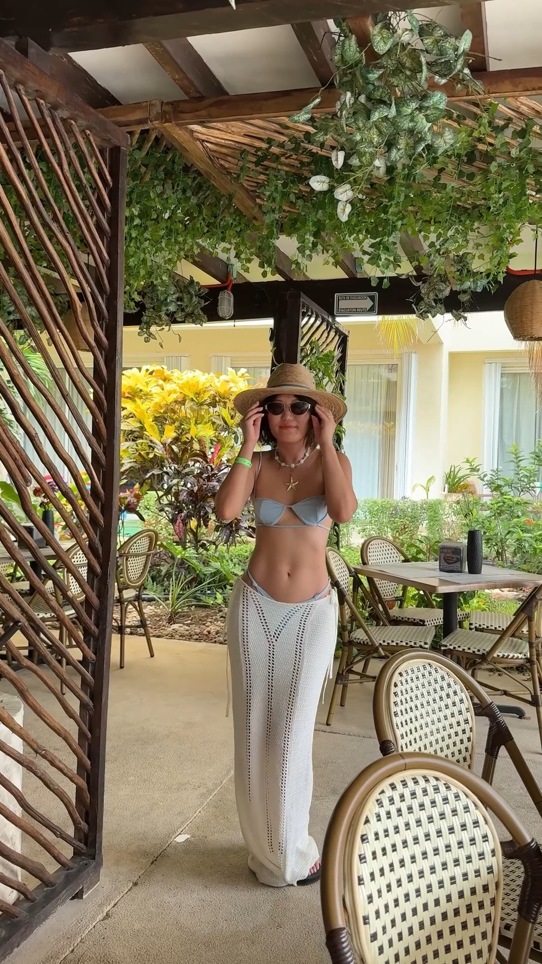 Vacation outfits beach
Spring break outfit
Crochet skirt
Beach outfit 
Resort outfit

#LTKOver40