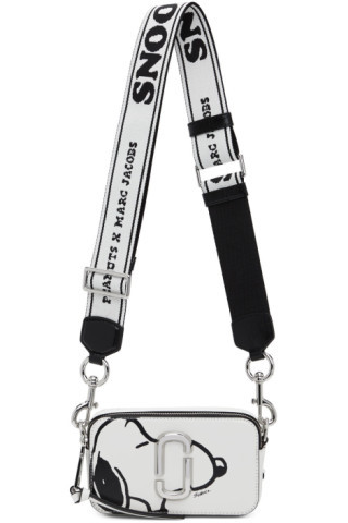 White Peanuts Edition Snoopy Snapshot Shoulder Bag | SSENSE