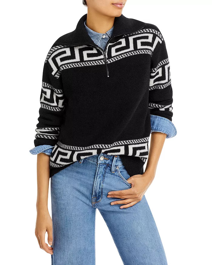 Printed Fleece Quarter Zip Pullover - 100% Exclusive | Bloomingdale's (US)
